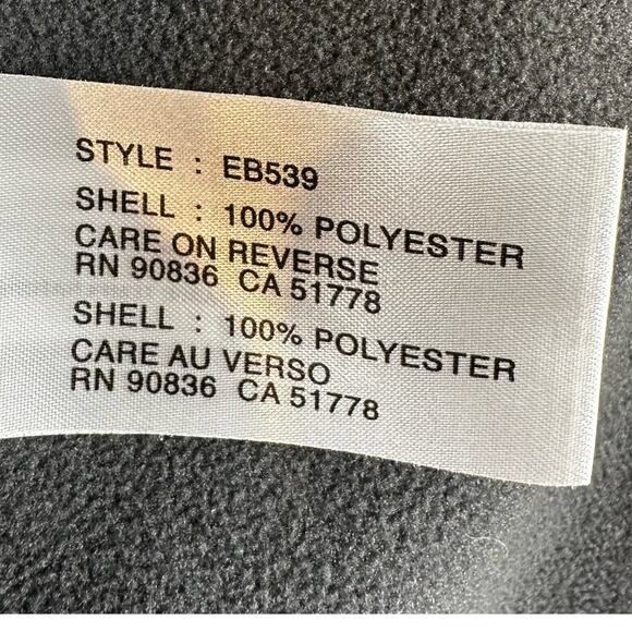 Eddie Bauer Leidos Full Zip Gray Weather Resist Soft Shell Jacket Mens Size XL - Picture 13 of 16